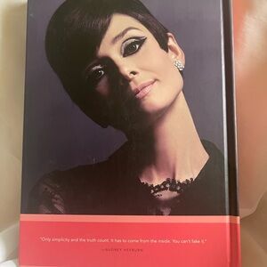 Audrey Hepburn Photo Book - Black and Red Cover